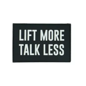 2POOD Lift More Talk Less Patch