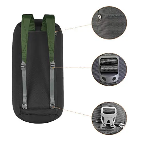 AIONE Duffel Backpack Bag 4-Way Sports Gym Backpack 45L/55L/65L Travel Luggage Bags with Shoe Compartments