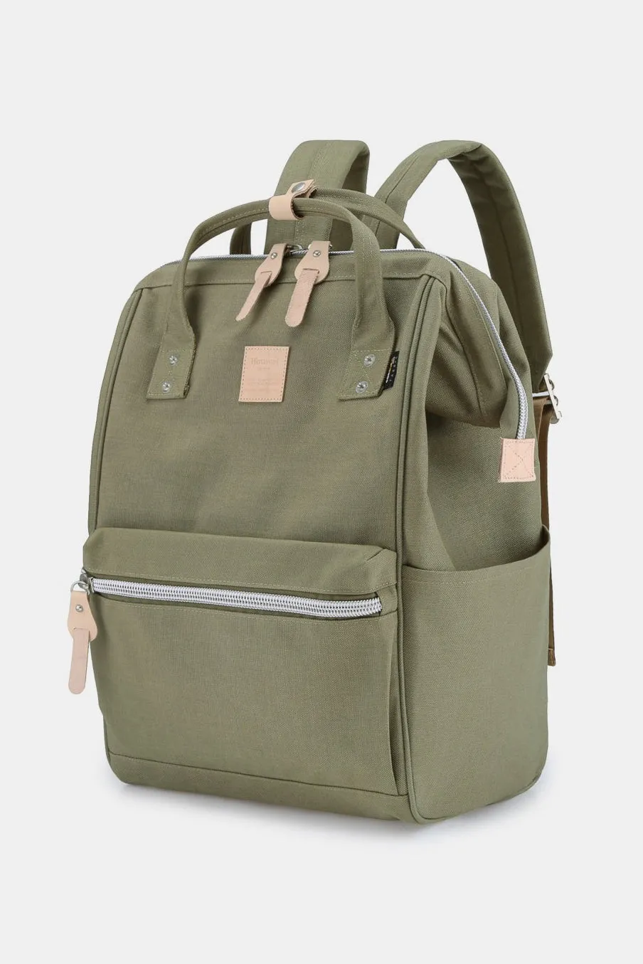 Arcuate Shoulder Strap Backpack Bag with Handles