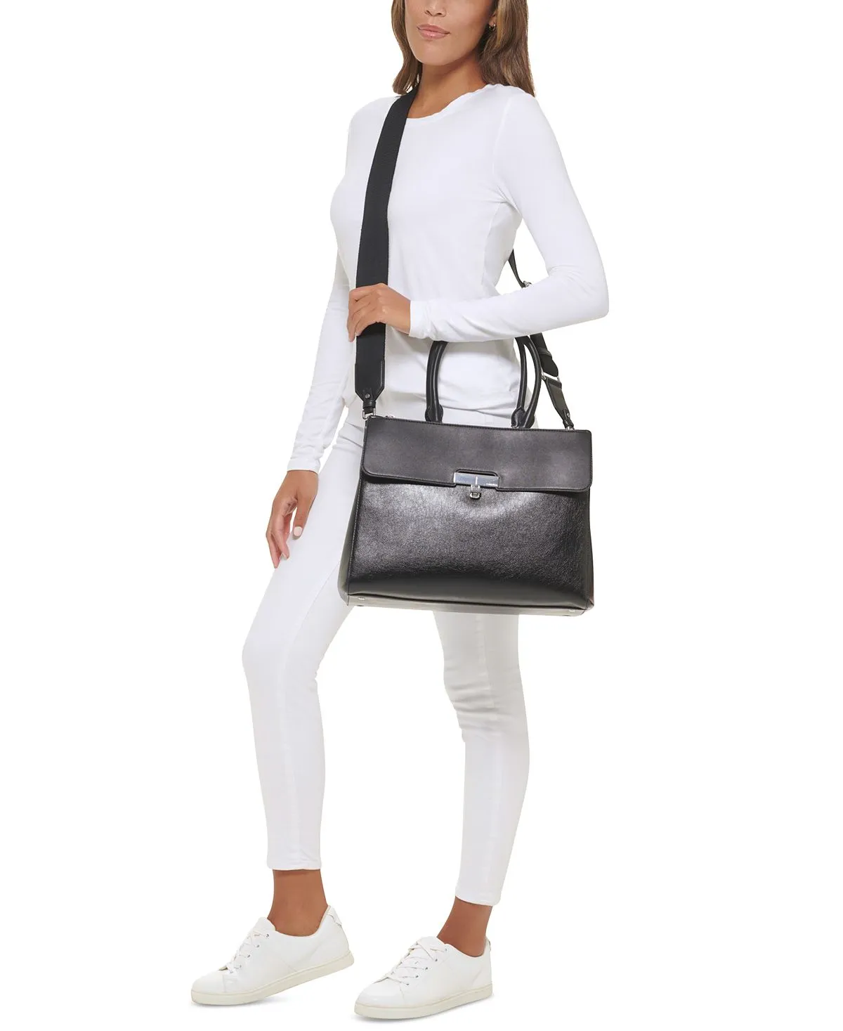 Becky turnlock convertible bag with three compartments Calvin Klein, multi