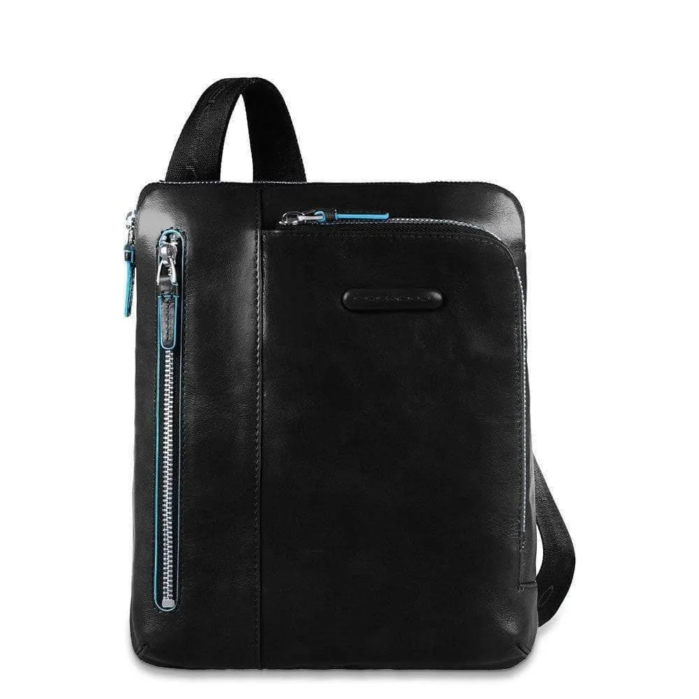 Borsello porta ipad/ipad®air, doppia tasca frontal blue square