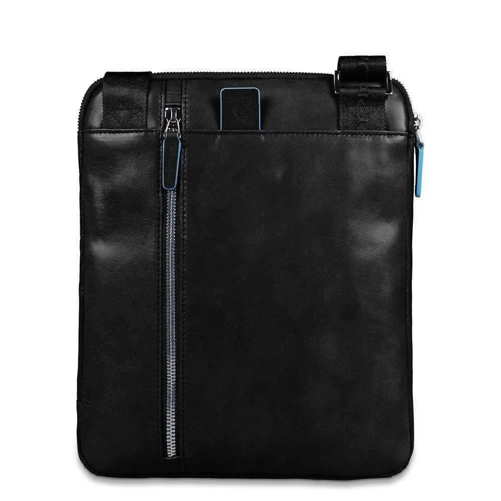Borsello porta ipad/ipad®air, doppia tasca frontal blue square