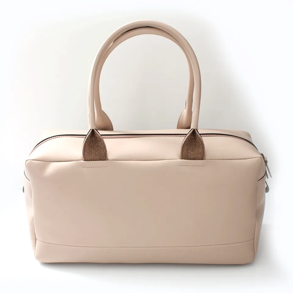 Bowling Bag With Monili Detail