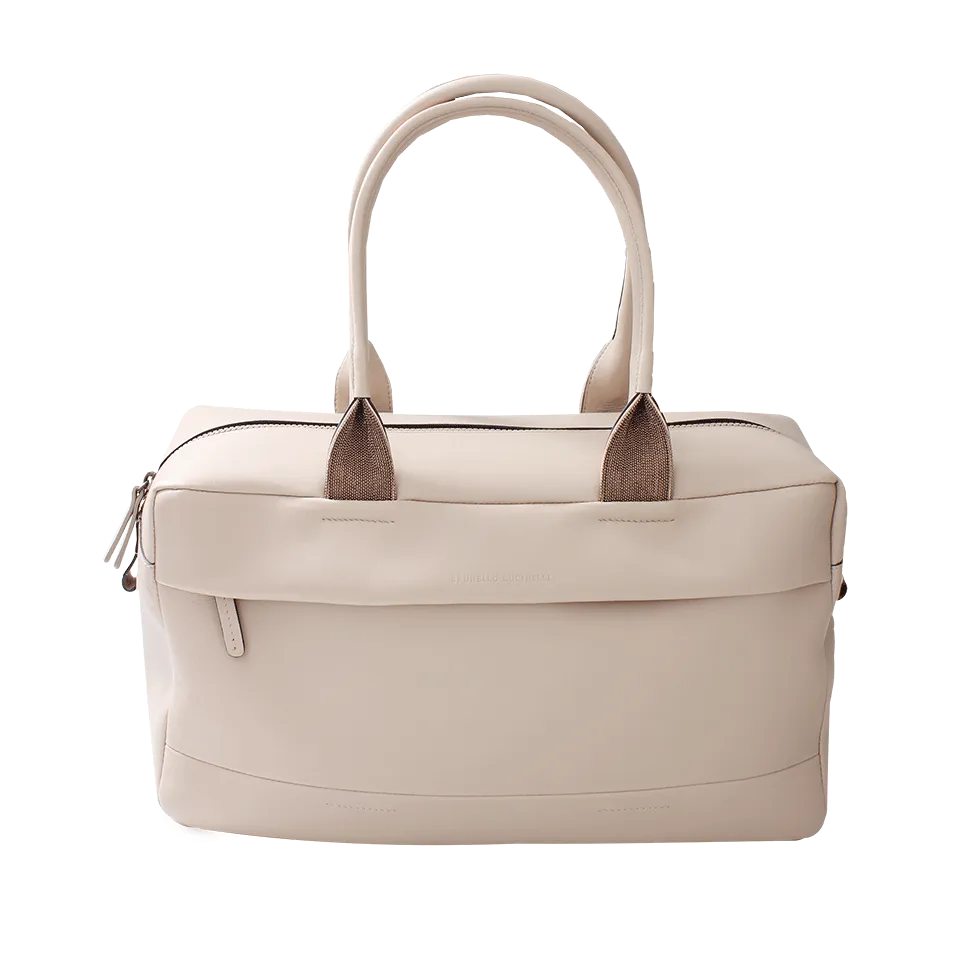 Bowling Bag With Monili Detail