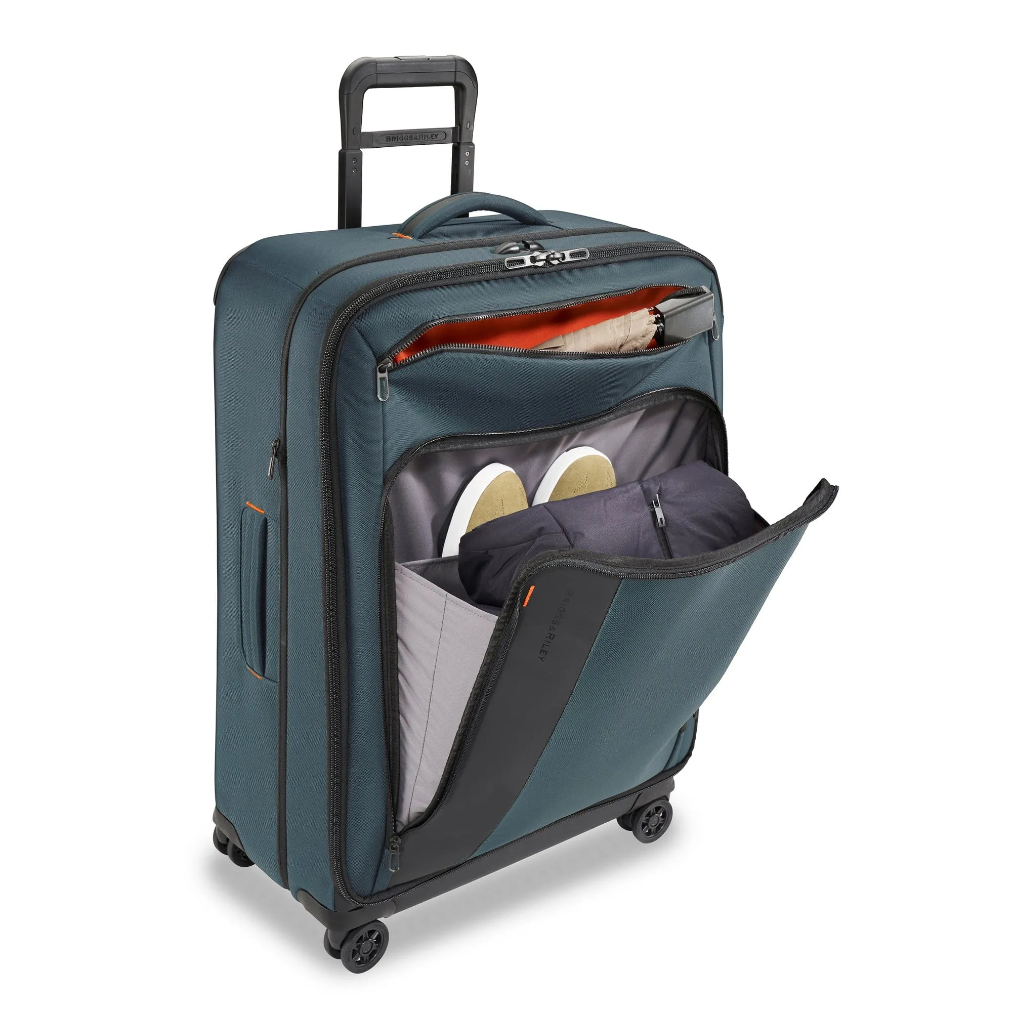 Briggs & Riley Large Expandable Spinner in Ocean