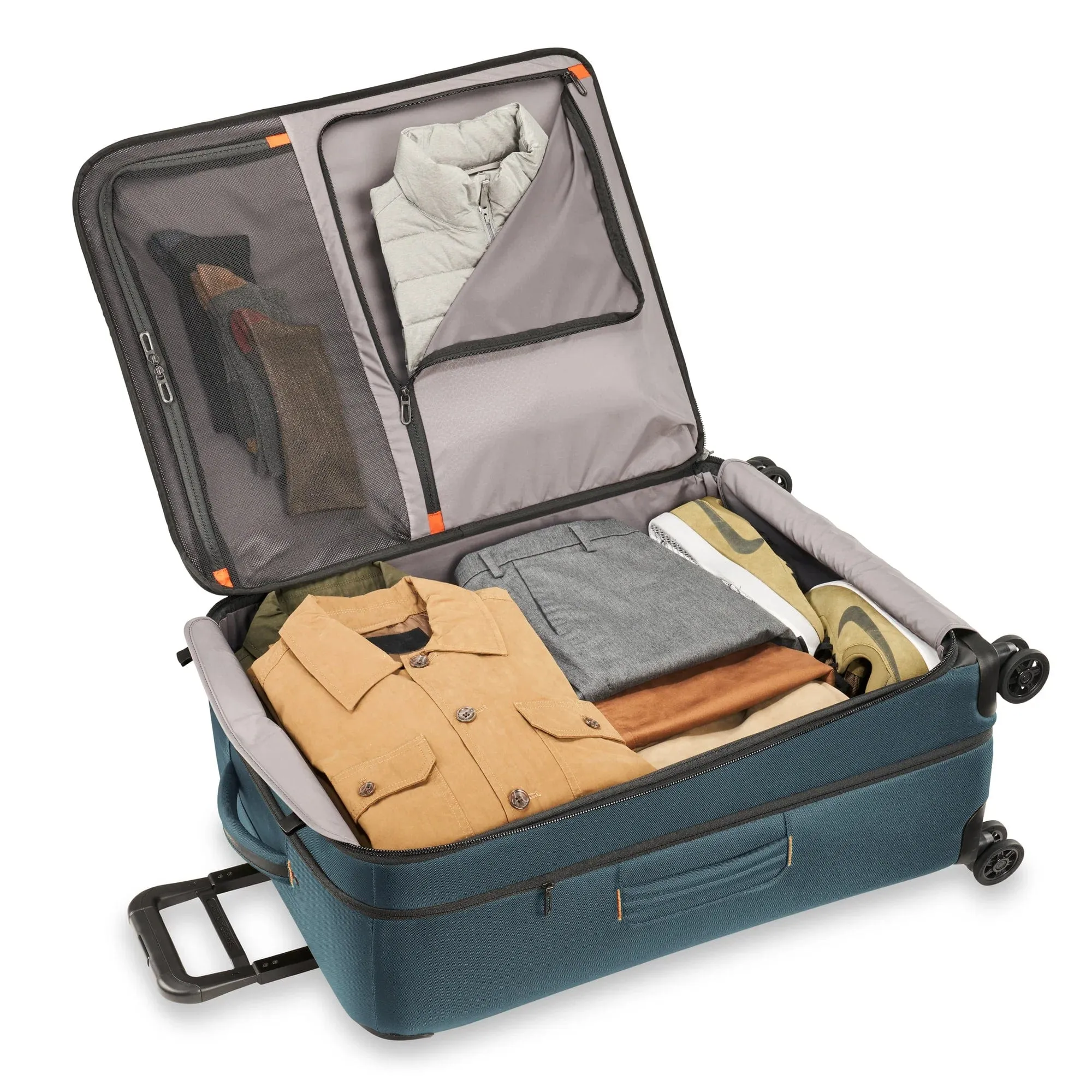 Briggs & Riley Large Expandable Spinner in Ocean