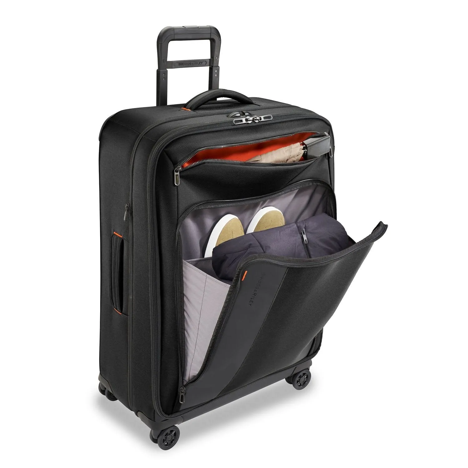 Briggs & Riley ZDX Large Expandable Spinner Black