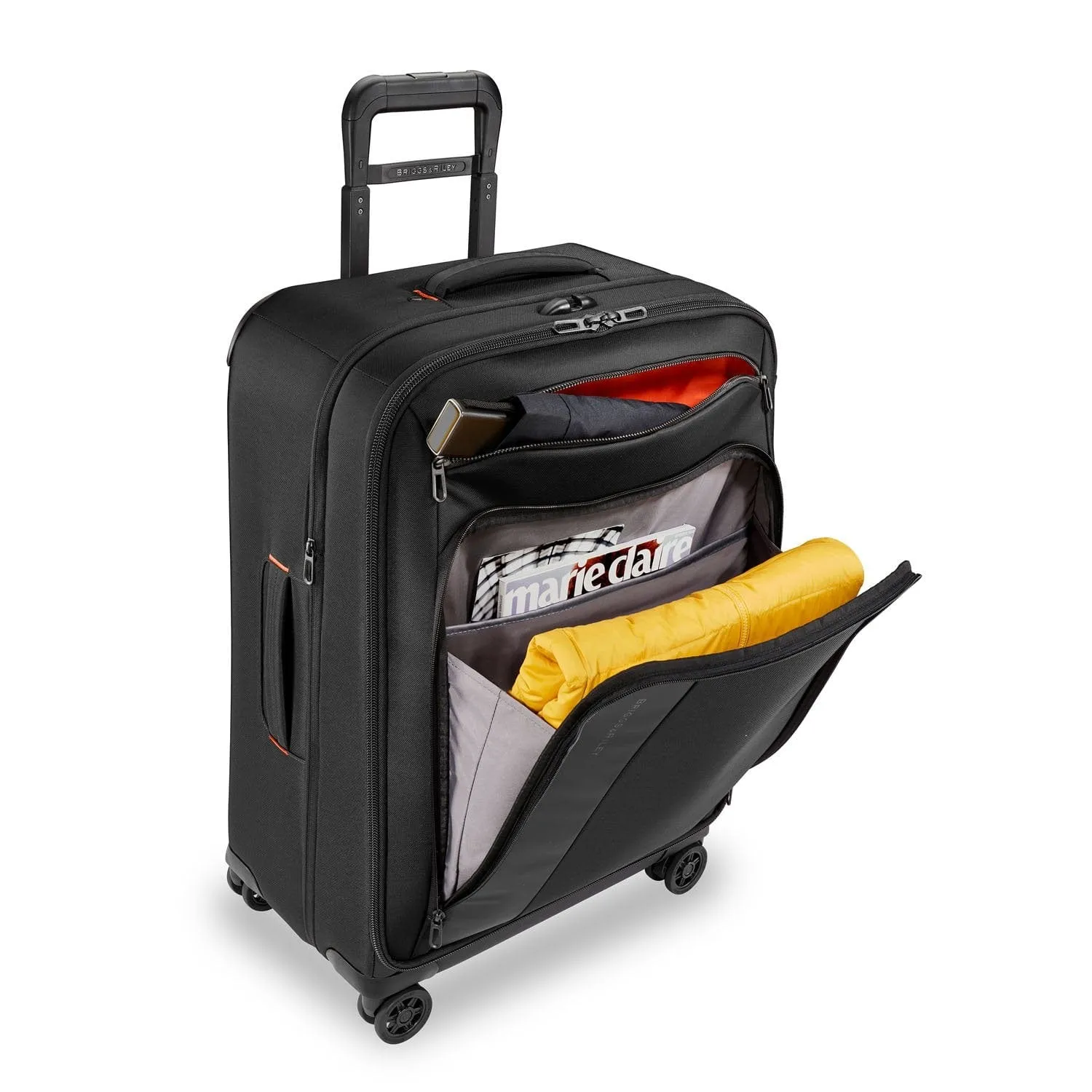Briggs & Riley ZDX Medium Expandable Spinner Black