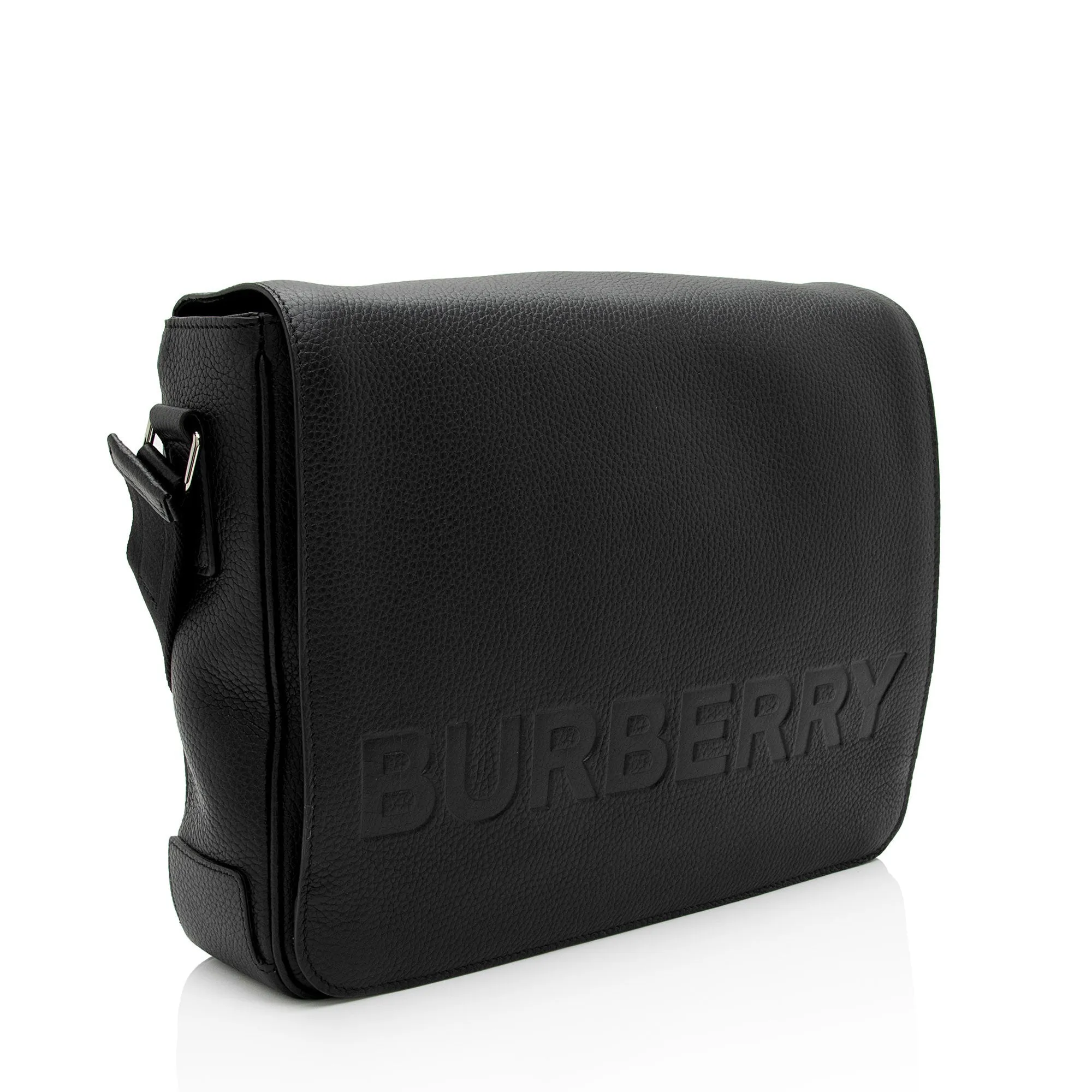 Burberry Leather Bruno Messenger Bag (SHF-GEHFL3)