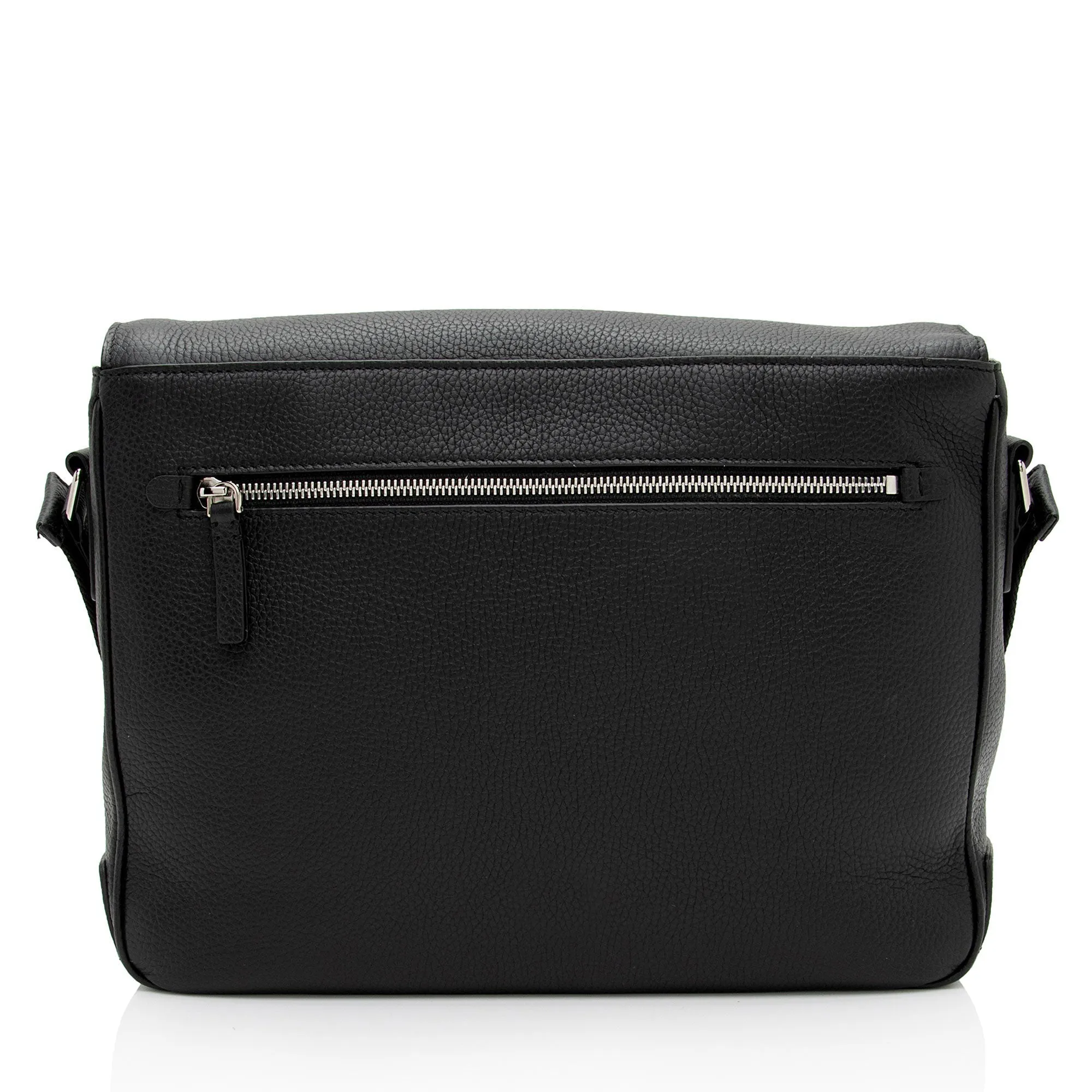Burberry Leather Bruno Messenger Bag (SHF-GEHFL3)