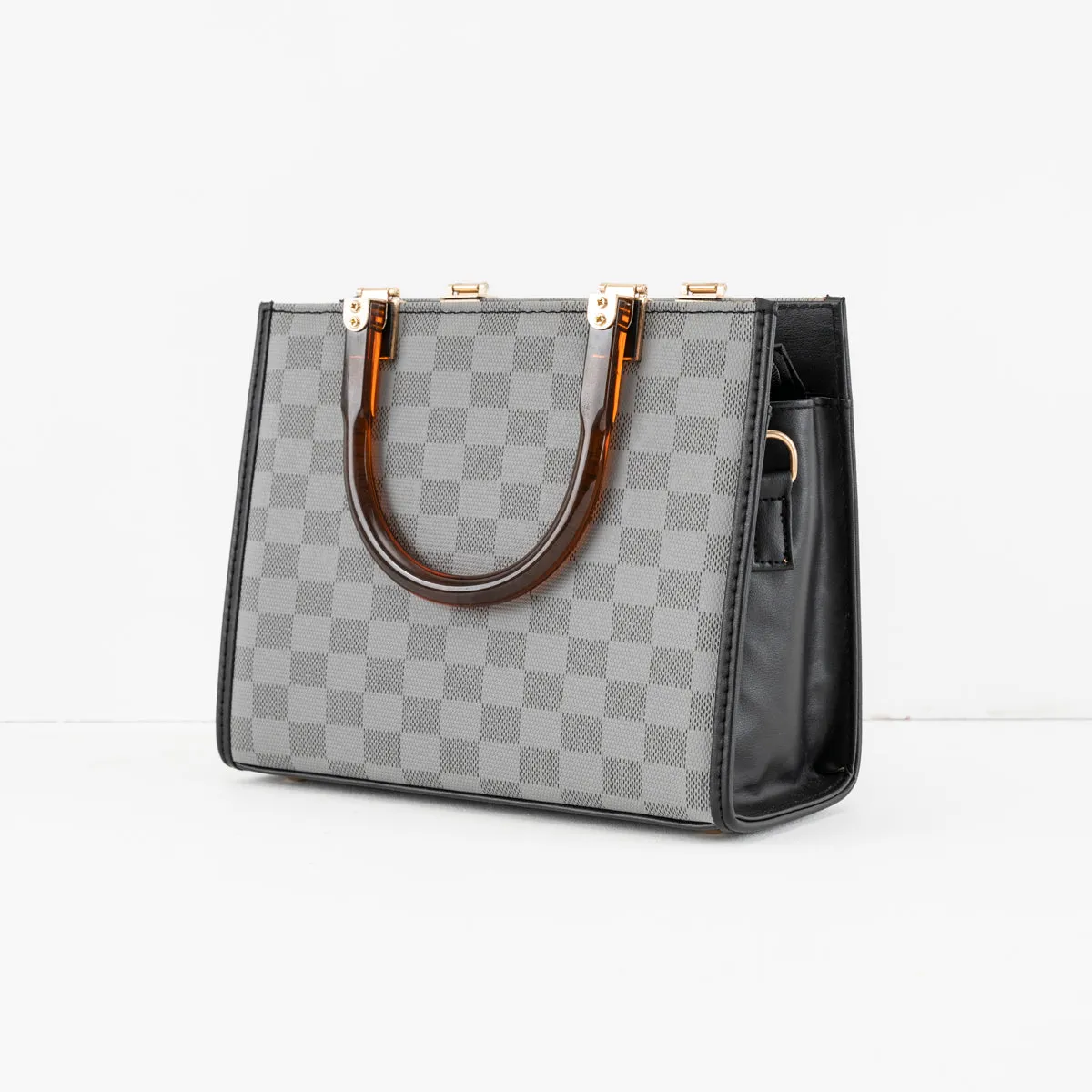 Checkmate Bag - Grey