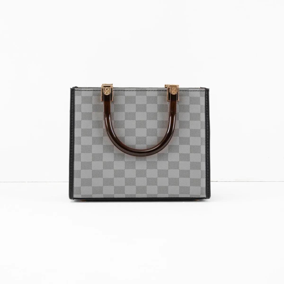 Checkmate Bag - Grey