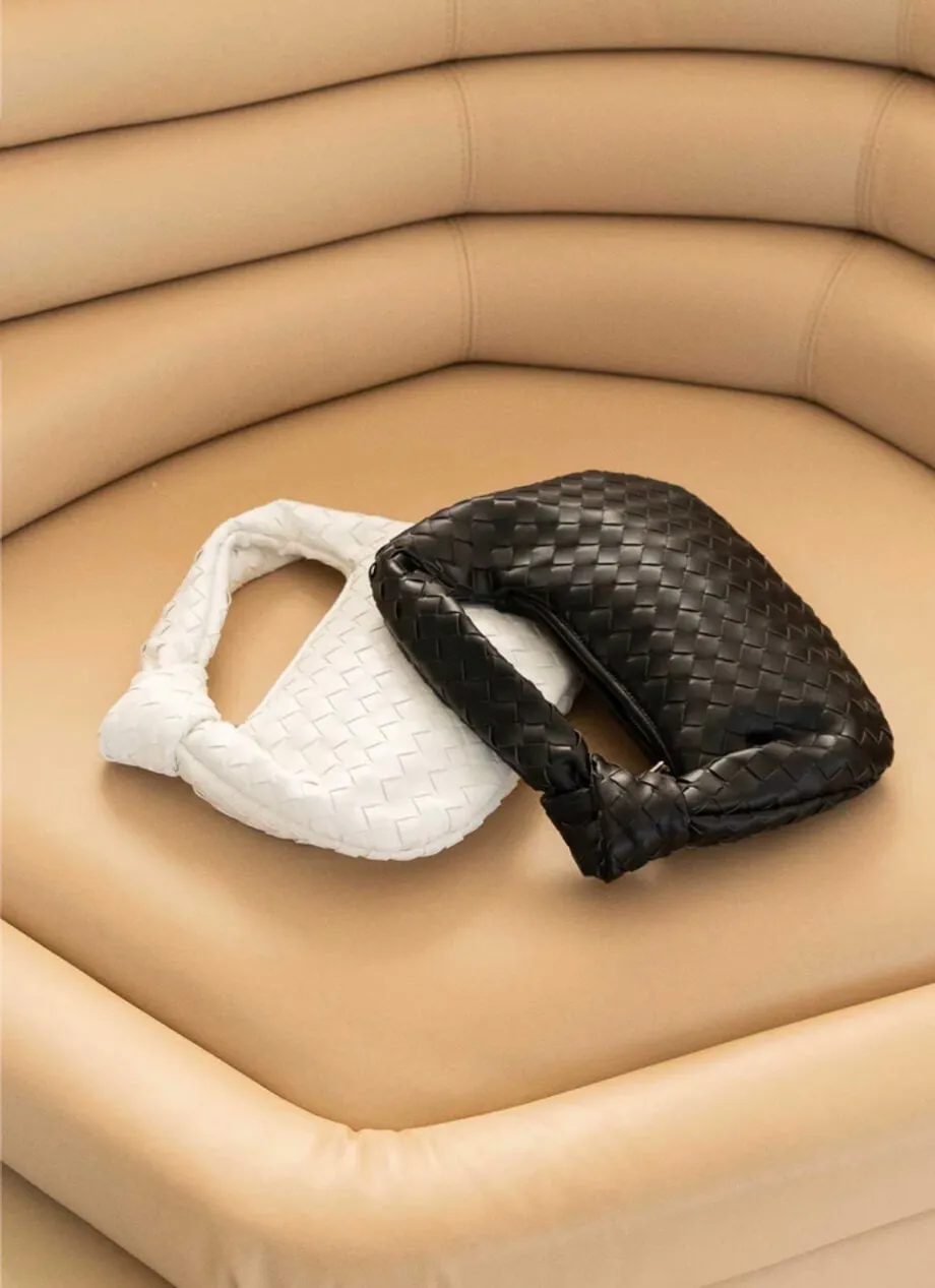 Chic Weave Mini Purse