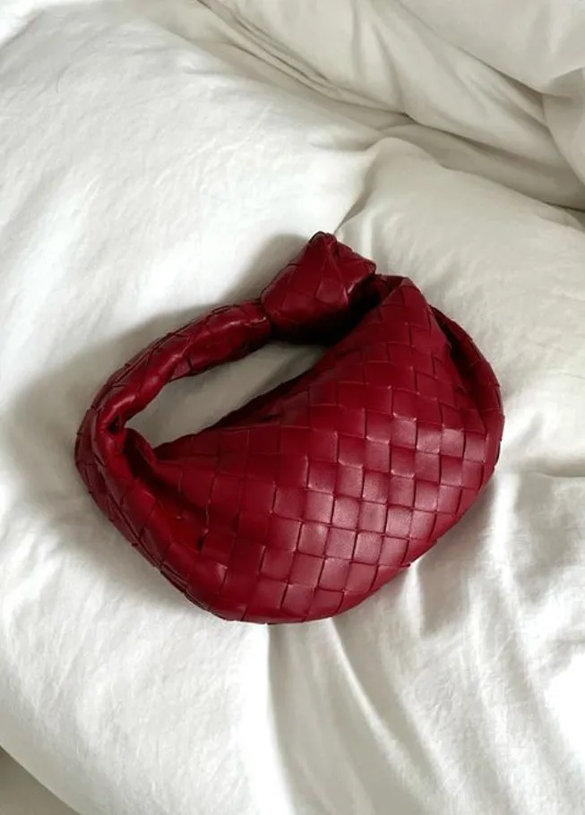 Chic Weave Mini Purse