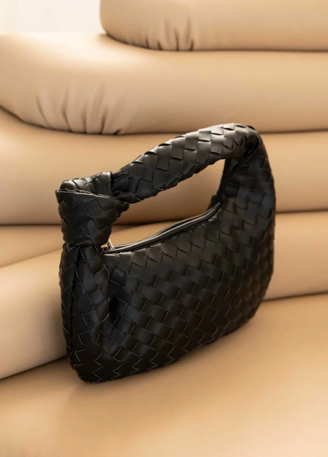 Chic Weave Mini Purse