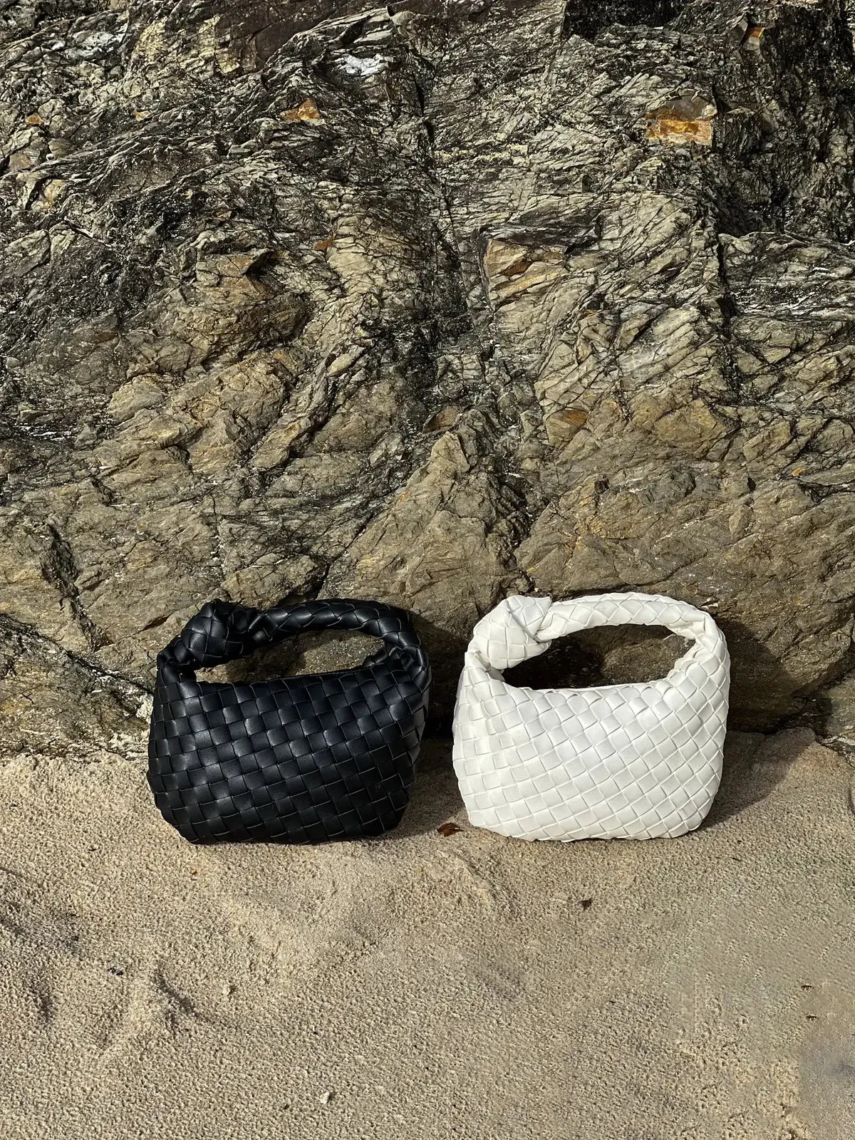 Chic Weave Mini Purse