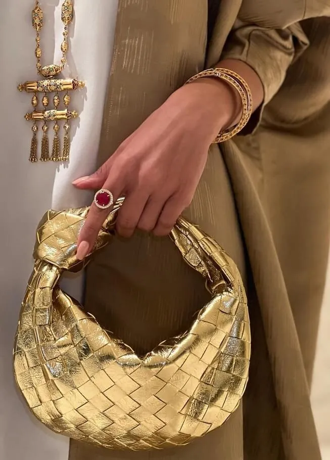 Chic Weave Mini Purse