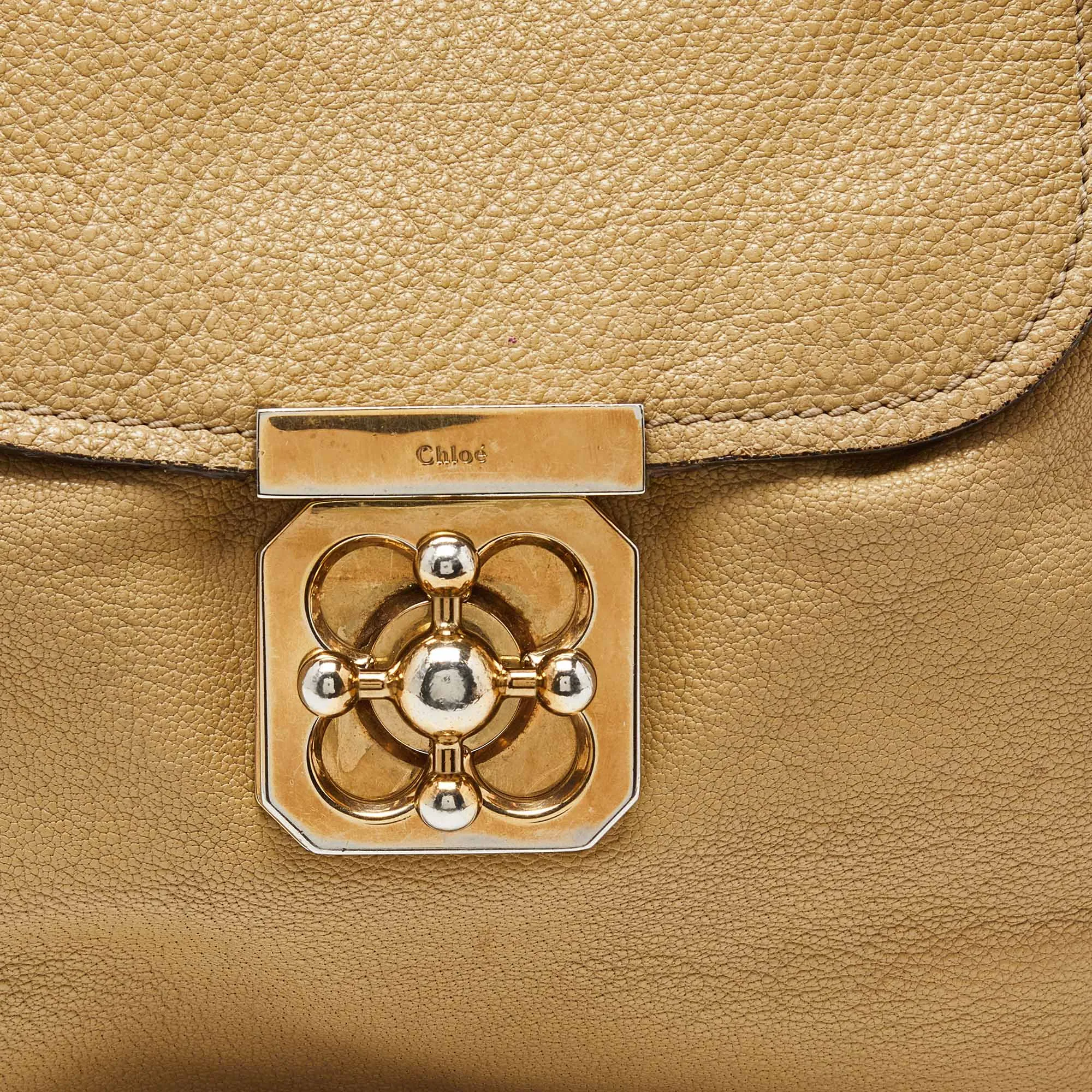 Chloe  Leather Elsie Top Handle Bag