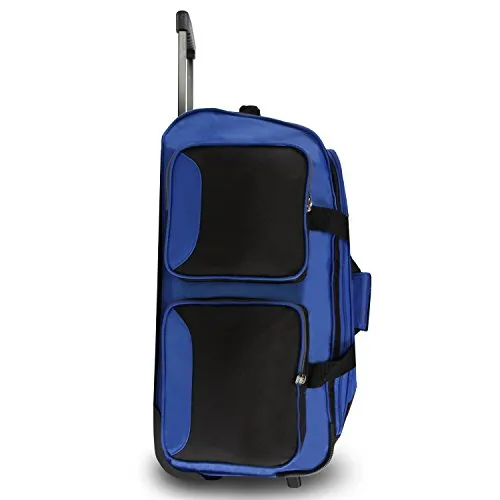 Fila 22" Lightweight Carry On Rolling Duffel Bag,  Blue,  One Size