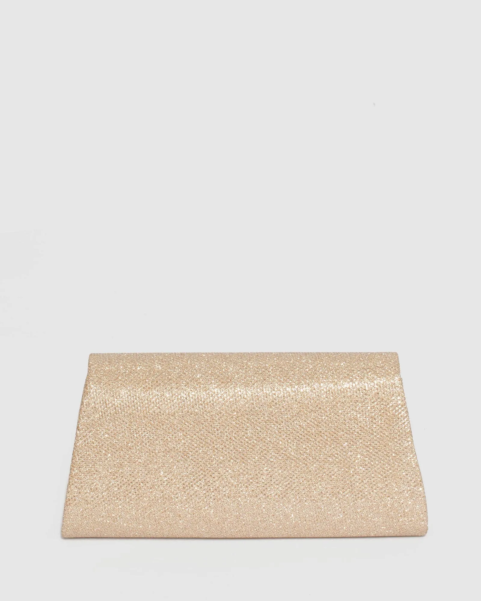 Gold Leaha Evening Clutch Bag