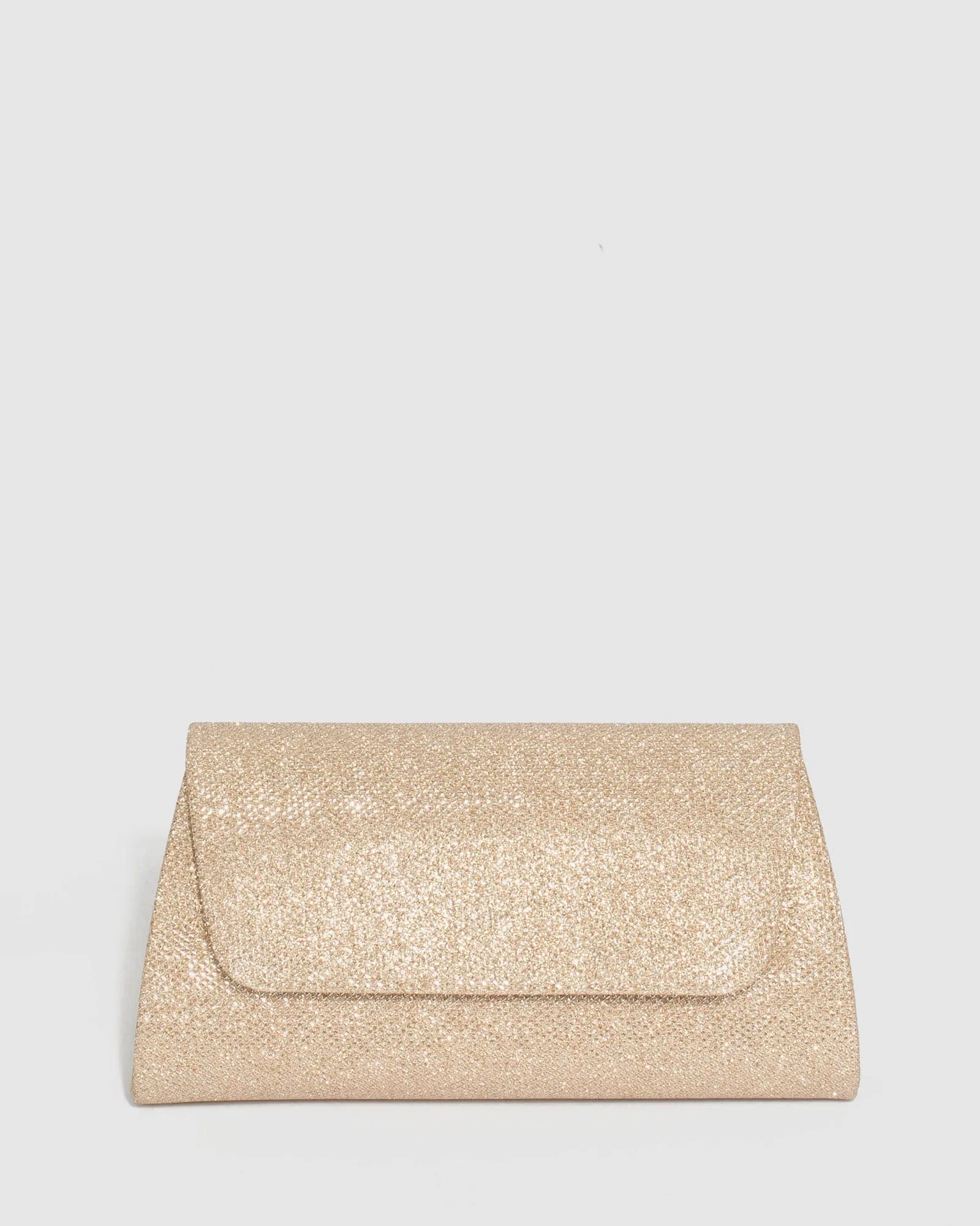 Gold Leaha Evening Clutch Bag