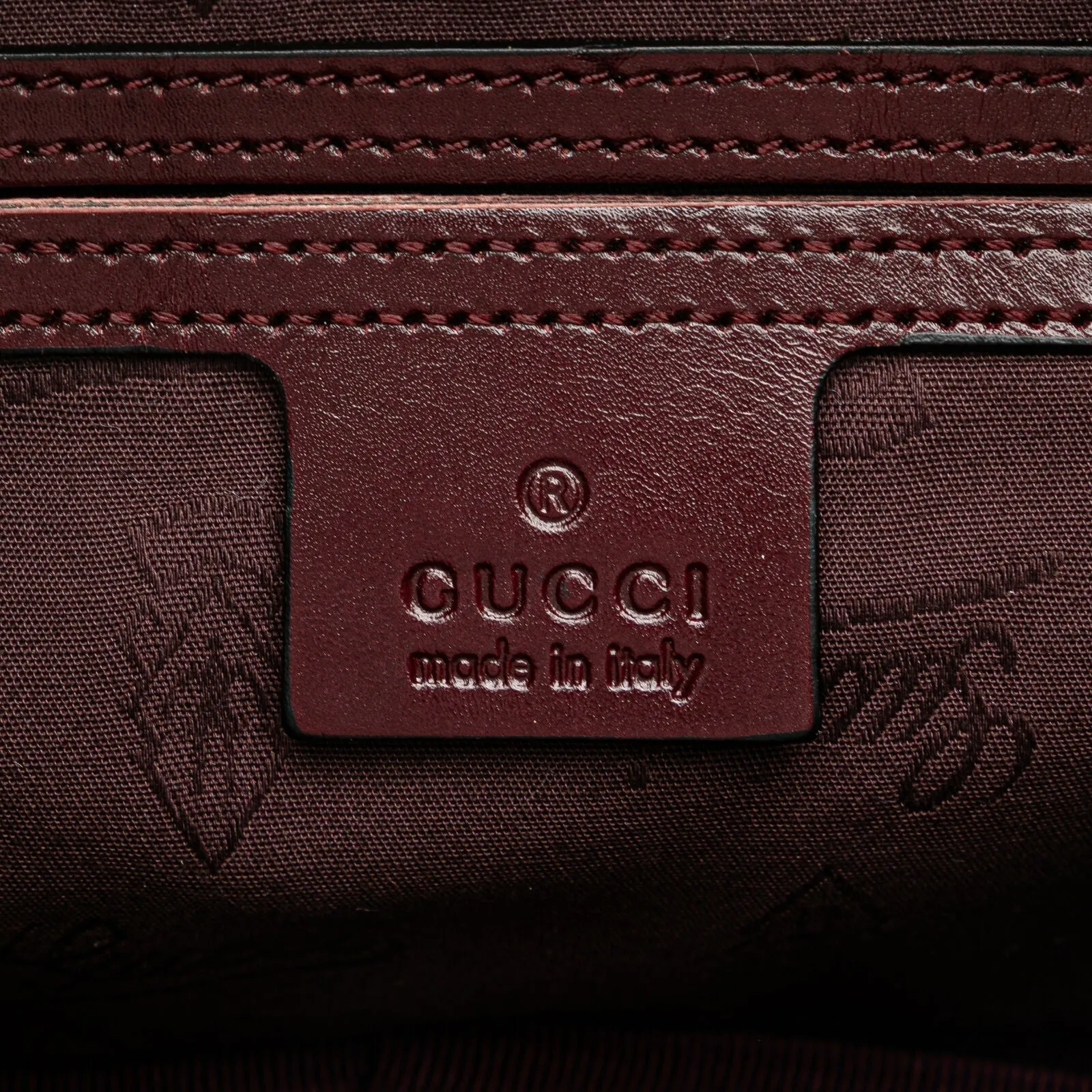 Gucci Gg Imprime Red Burgundy