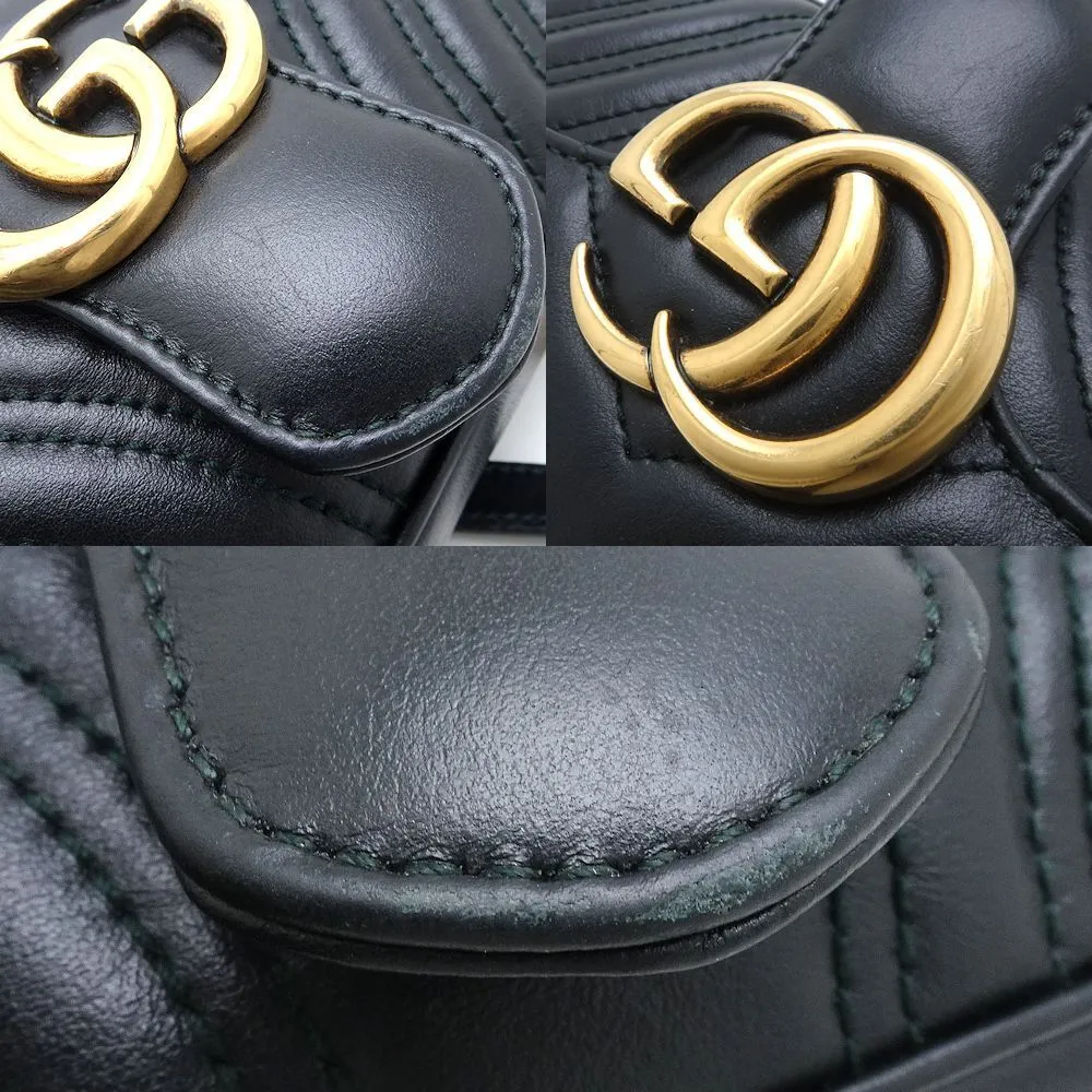 Gucci Gg Marmont Shoulder Bag Quilted