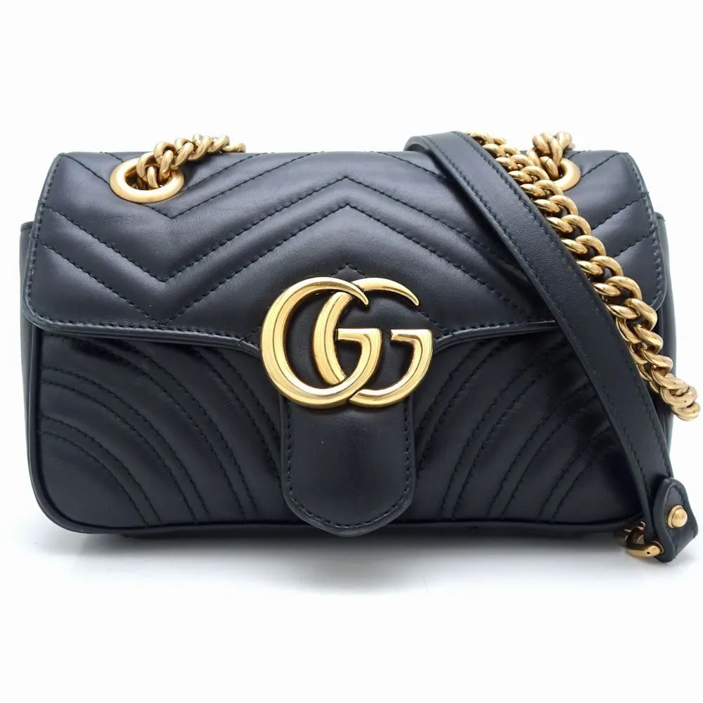 Gucci Gg Marmont Shoulder Bag Quilted
