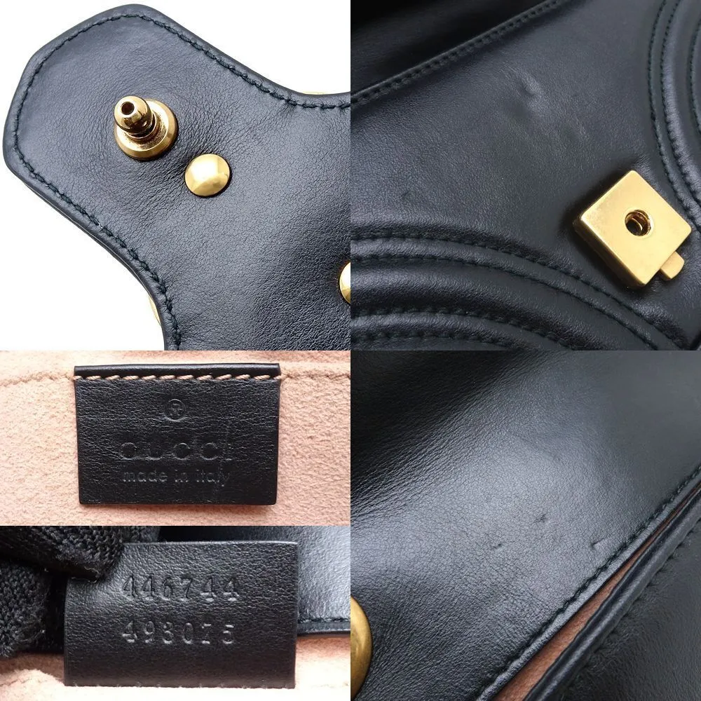 Gucci Gg Marmont Shoulder Bag Quilted