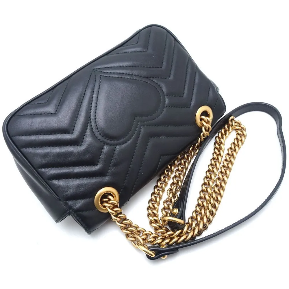 Gucci Gg Marmont Shoulder Bag Quilted