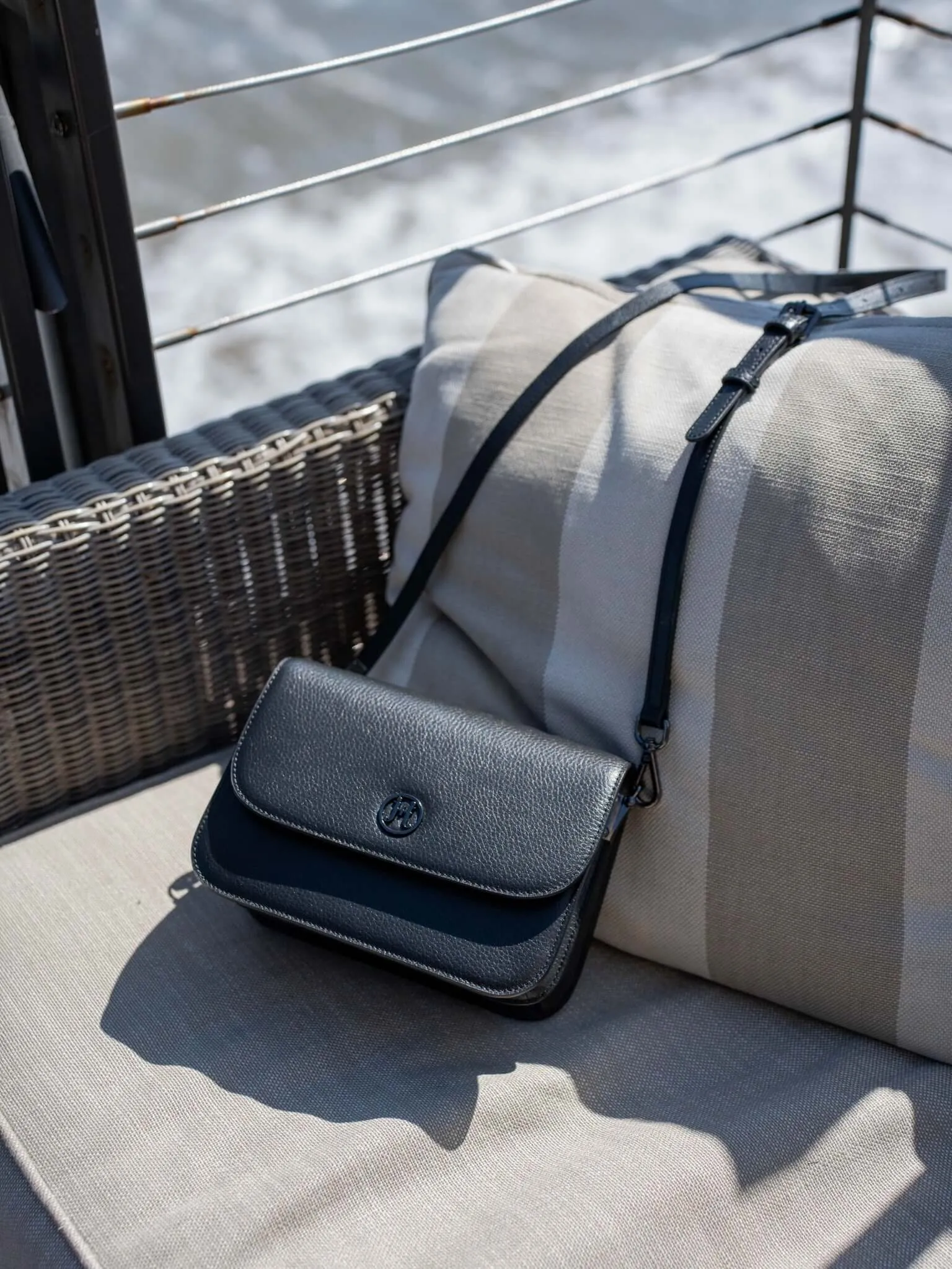 HARMONY | Black - Crossbody Bag - Made with MIRUM®