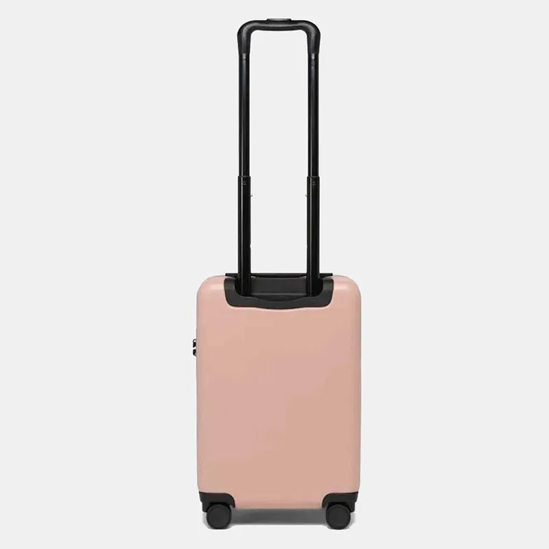 HERSCHEL -T HERITAGE HARDSHELL CARRY ON LUGGAGE ASH ROSE