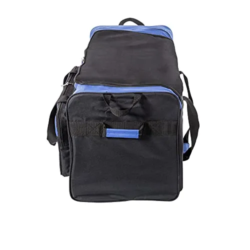 Jetstream Foldable 145L Duffle Bag with Triple Inline Wheels - Large Collapsible Duffel for Camping & Travel