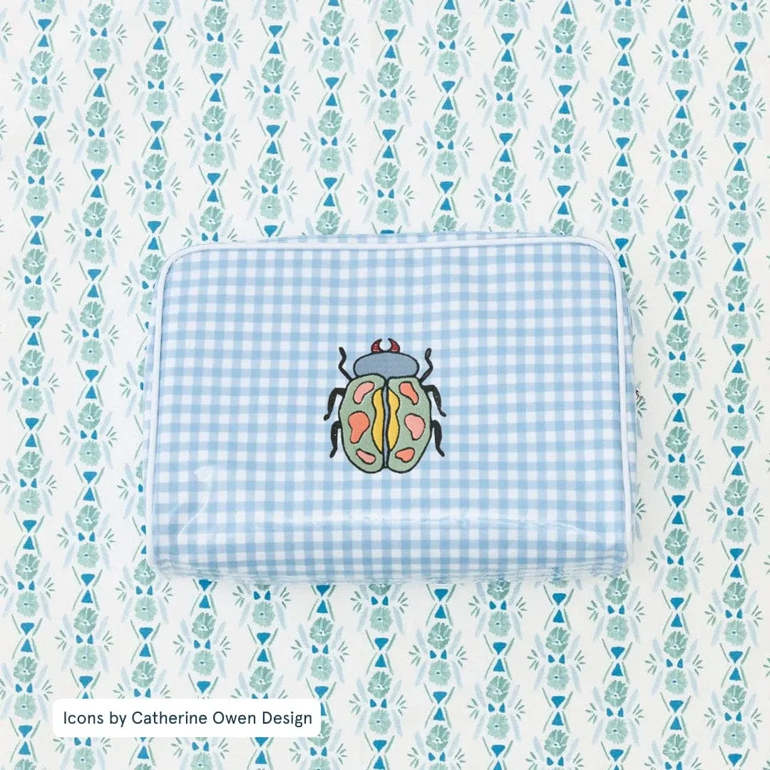 Large Patterned Toiletry Bag
