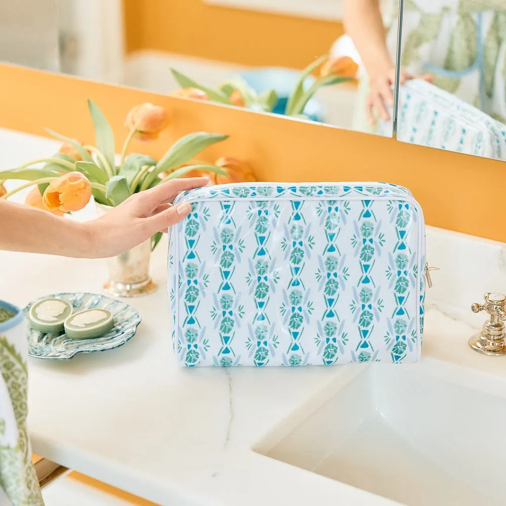Large Patterned Toiletry Bag