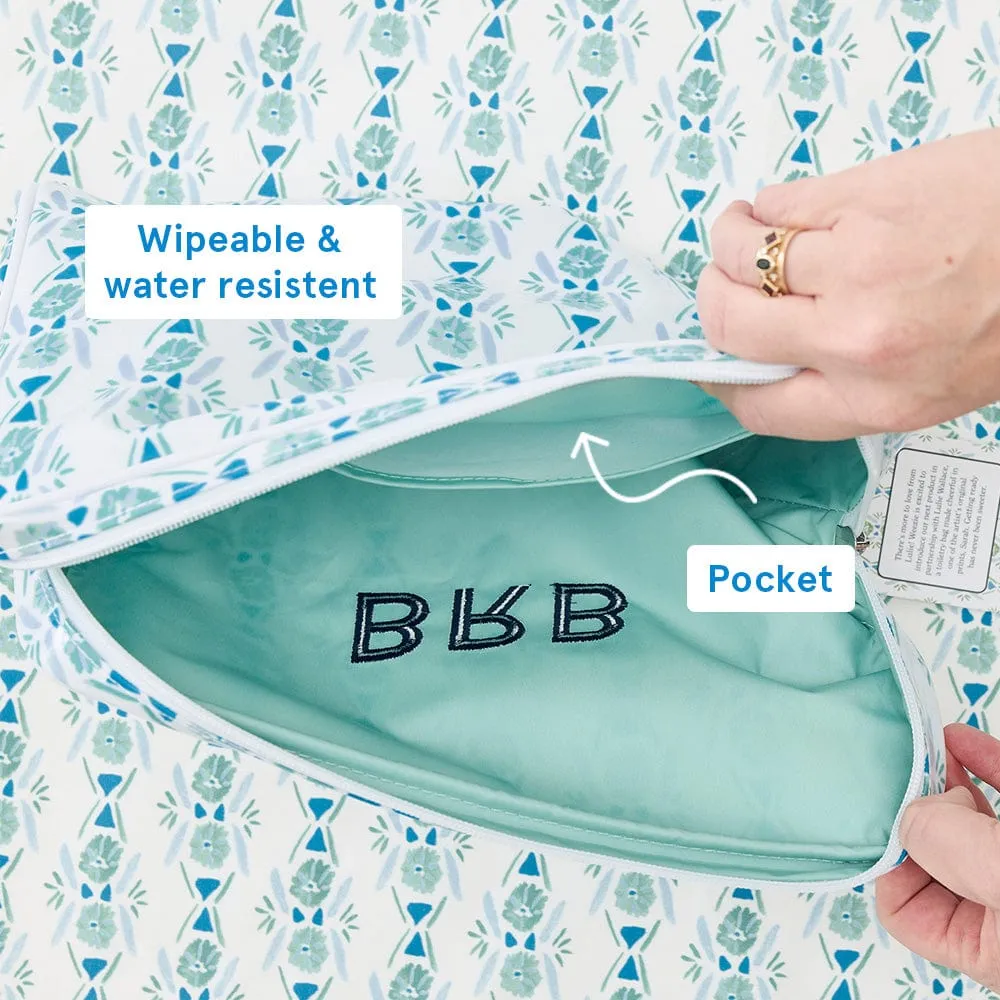 Large Patterned Toiletry Bag