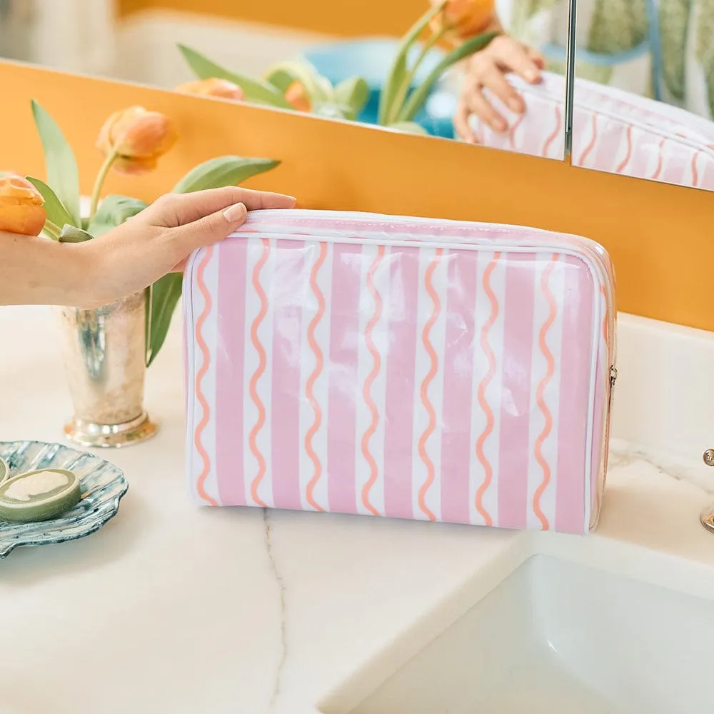 Large Patterned Toiletry Bag