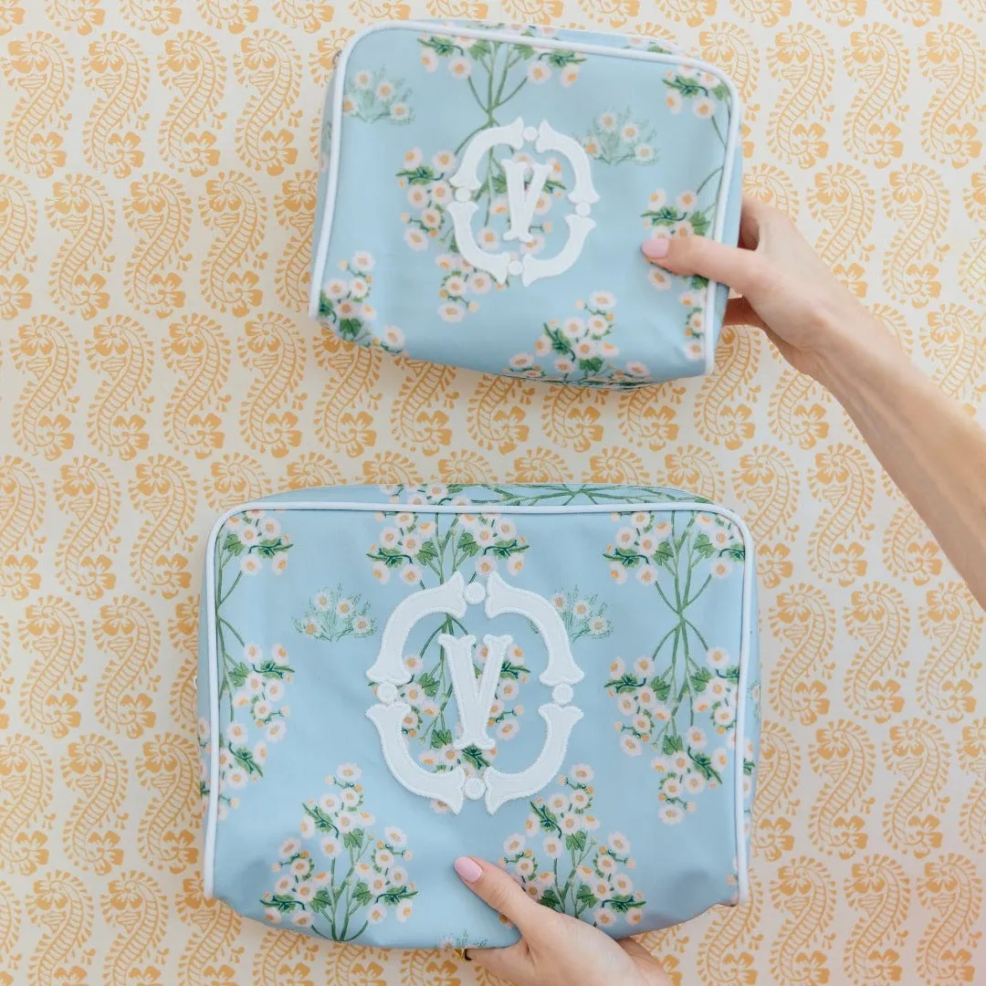 Large Patterned Toiletry Bag