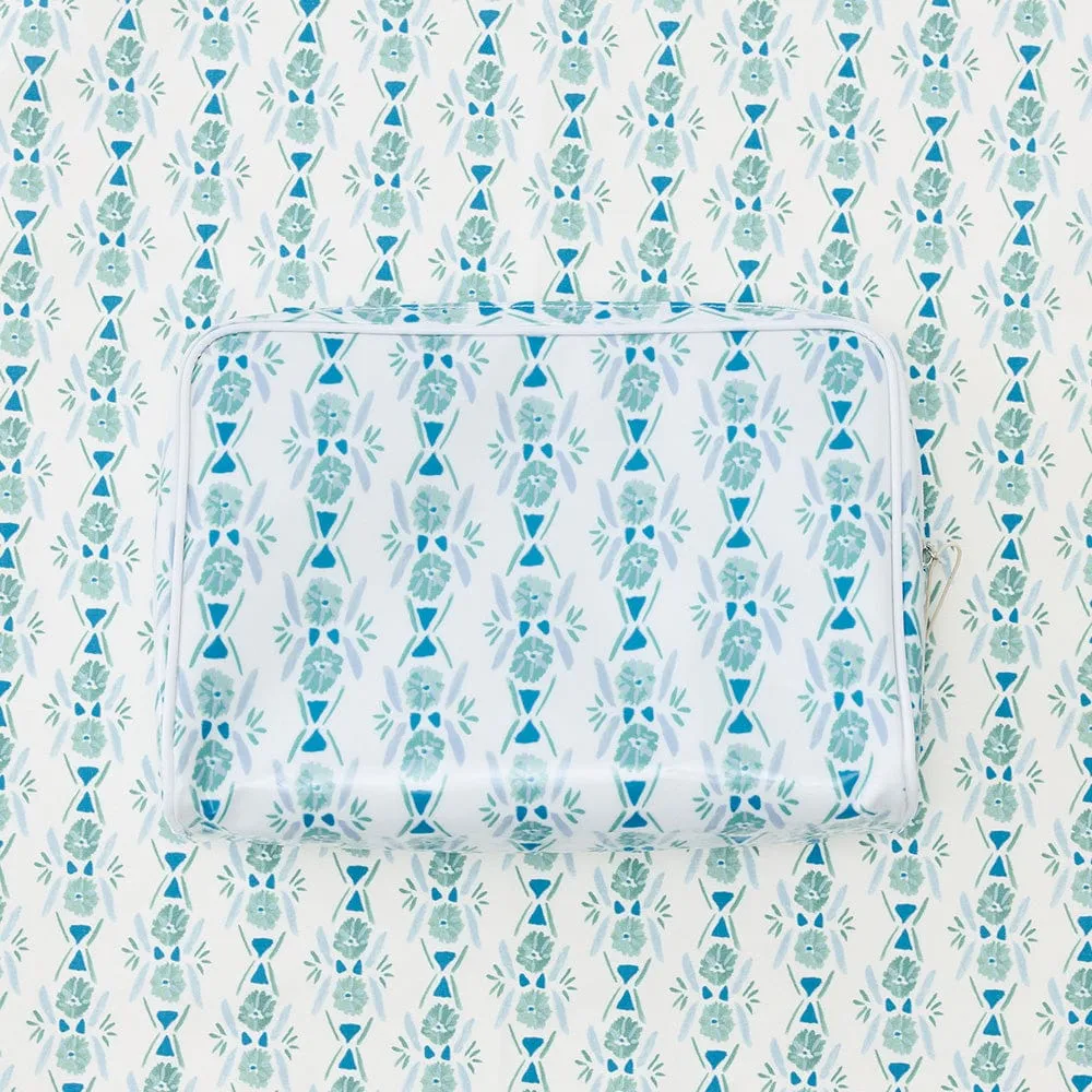 Large Patterned Toiletry Bag