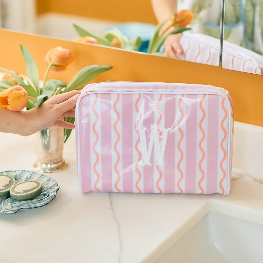 Large Patterned Toiletry Bag
