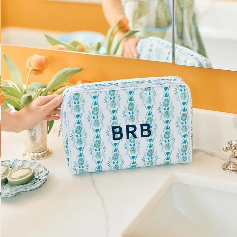 Large Patterned Toiletry Bag