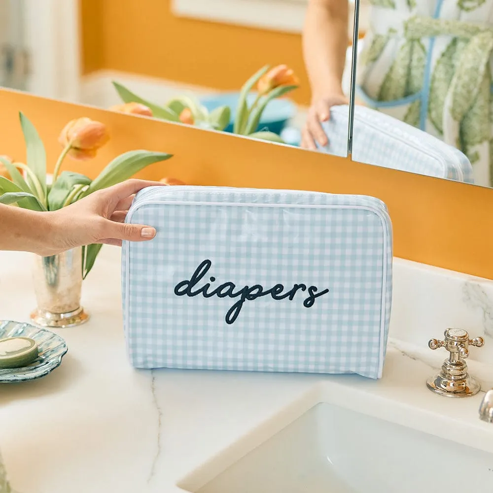 Large Patterned Toiletry Bag