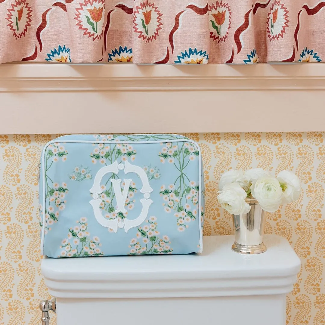 Large Patterned Toiletry Bag