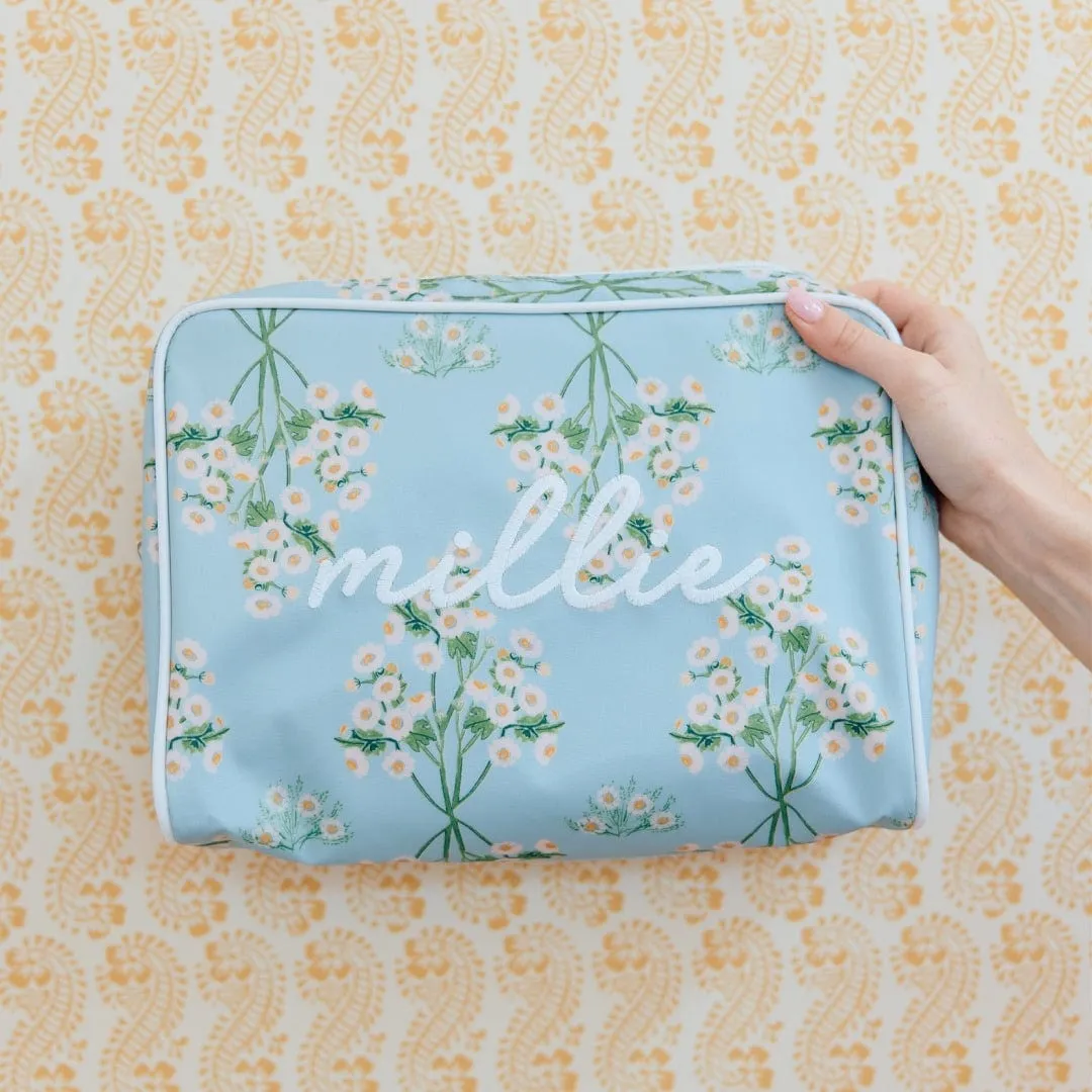 Large Patterned Toiletry Bag