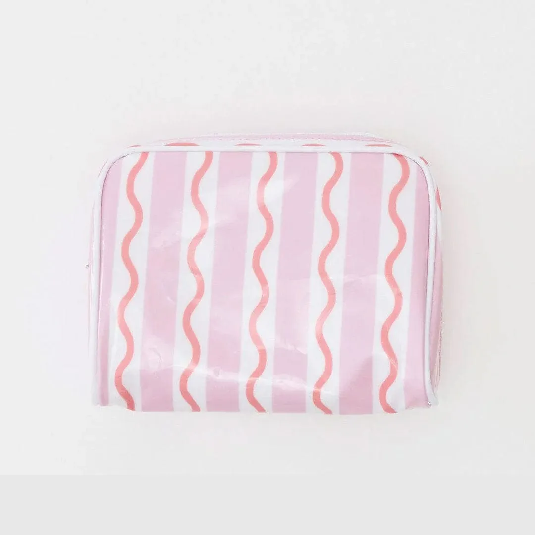 Large Patterned Toiletry Bag