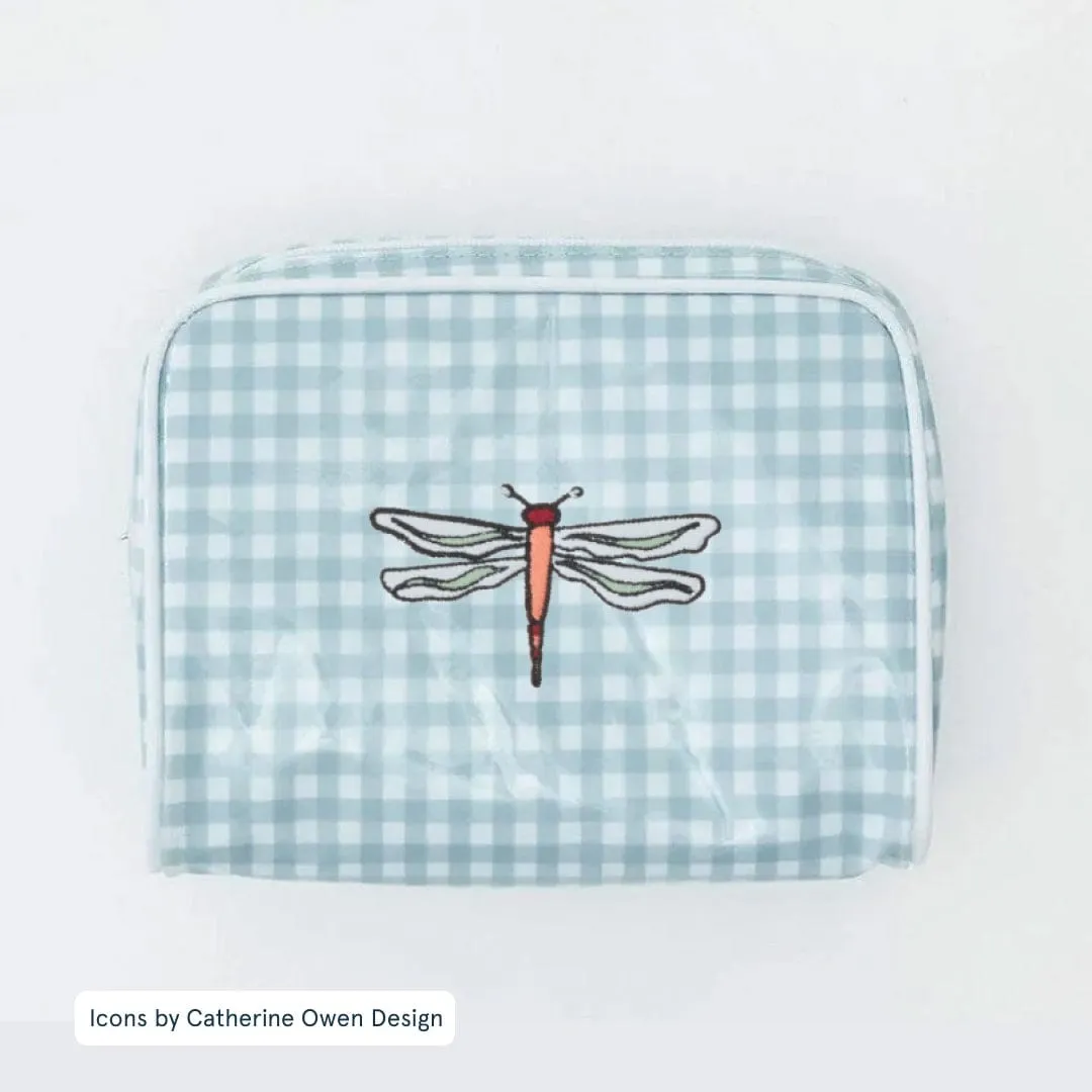 Large Patterned Toiletry Bag