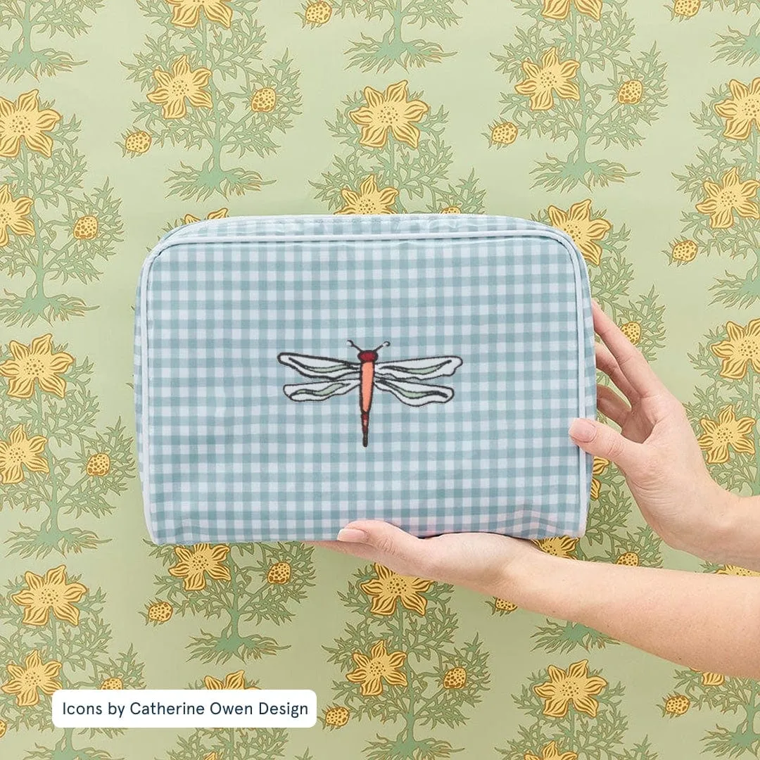 Large Patterned Toiletry Bag