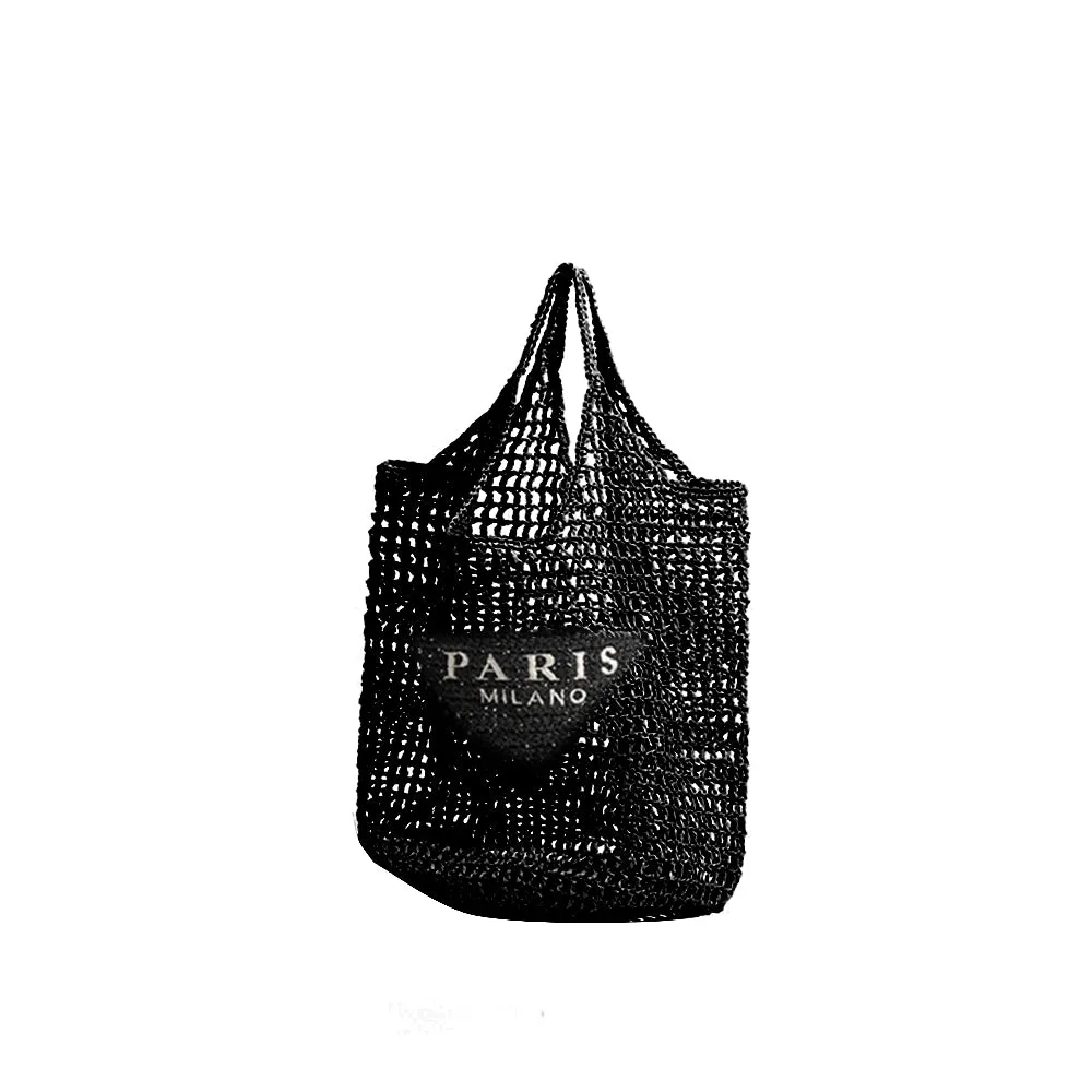LINUE Letter Espadrilles Tote Bag