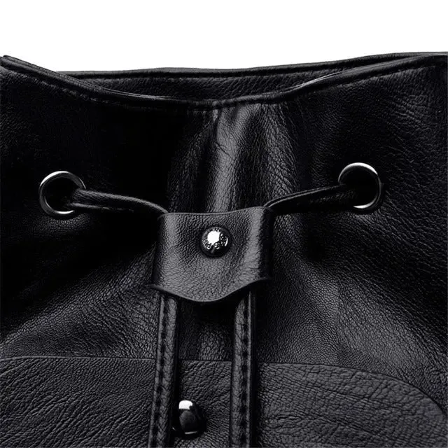 Luxury Soft Leather Women Backpack