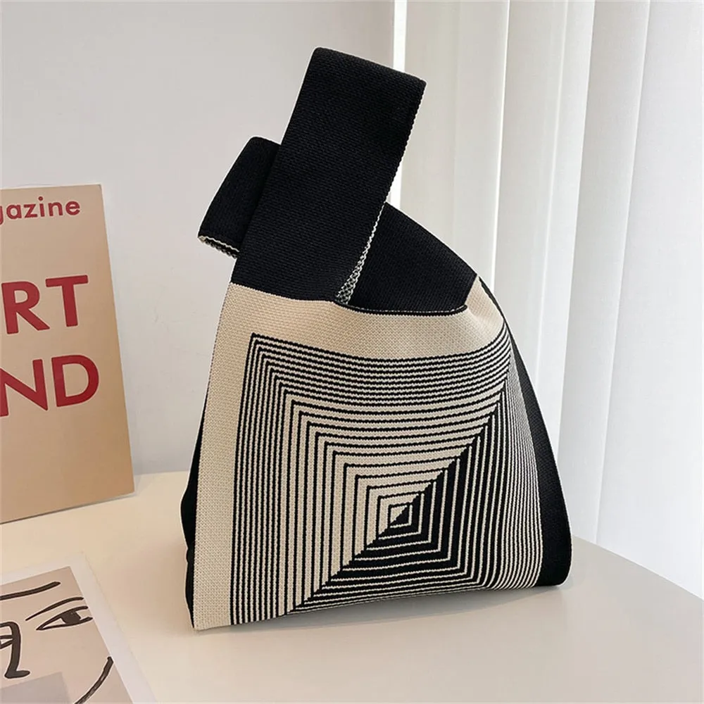 Mini Knot Wrist  Tote Bag